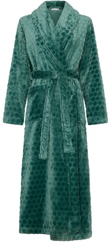 Damen bademantel lang fleece - bademantel,