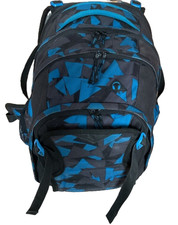 Rucksack Satch Pack, + Mappentrenner, + Regencape, Schulrucksack, Blau, 30L + 5L