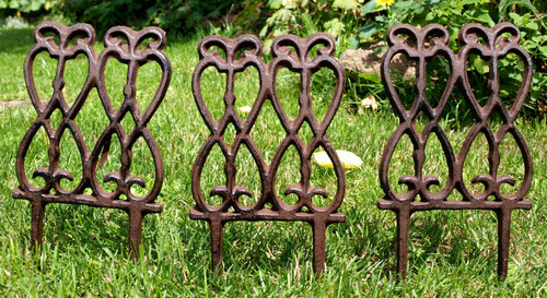 Beetzaun gusseisen - 3x,