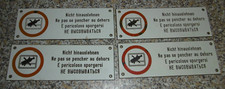 altes Schild DDR Deutsche