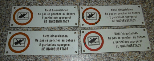Altes schild ddr - schild,