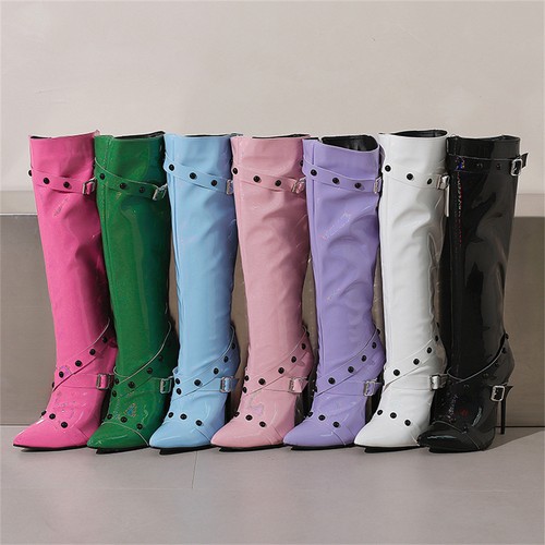Damen overknee stiefel mit - overknee,