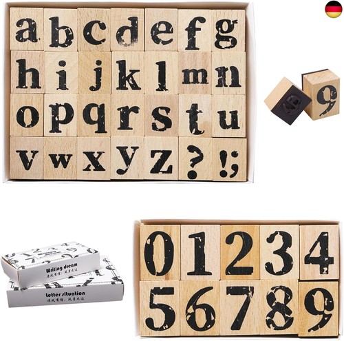 Stück buchstaben und - 38,