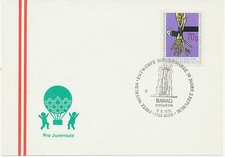 ÖSTERREICH 1150 WIEN Fritz Wotruba-Entwürfe Sondermarke 30 Jahre 2. Republik