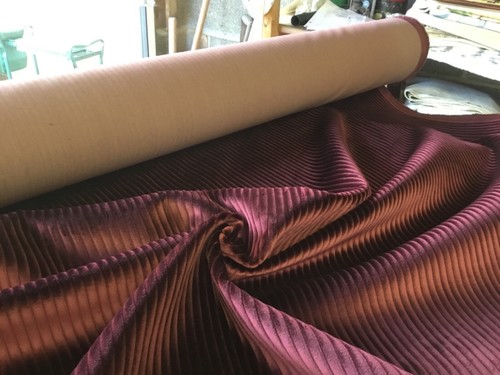 Jumbo cord samt stoffrest - samt,