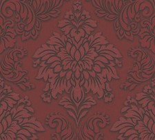 Vliestapete Barock bordeaux