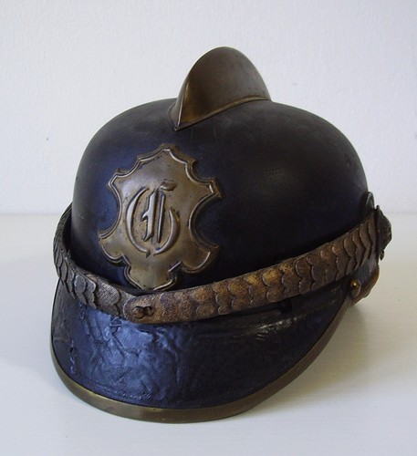 Antike pickelhaube helm - pickelhaube, /