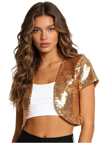 Damen bolero jacke kurzarm - damen,