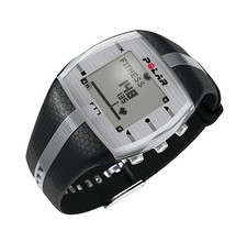 Polar FT 7 Fitnessuhr mit Brustgurt & Tracker - schwarz/silber - neuwertig
