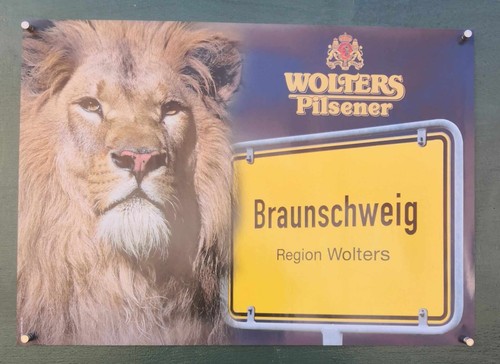 Wolters pilsener poster - wolters,