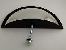 Spiegel Panorama 180° mit M8 Mutter - Radlader Traktor Bagger Stapler JCB Fendt