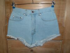Damen Vintage 80er/90er Jahre Shorts *** CHARE *** hellblau W30 Top Zustand
