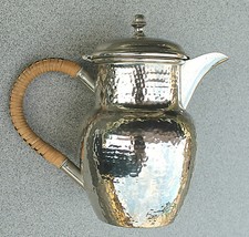 Alte Antike Kaffekanne Metall