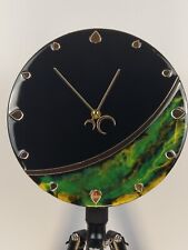 Wanduhr 28 cm  Epoxidharz Handmade Uhr Harz Wand Kunst
