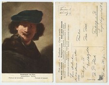 122093 - Rembrandt van Ryn: Selbstbildnis - alte Ansichtskarte