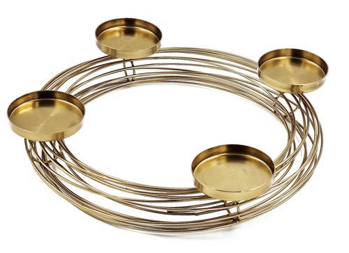 Design adventskranz rings aus - adventskranz,