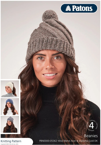 Patons 5362 beanie mützen - patons,