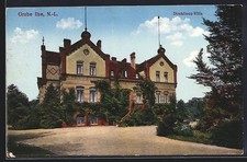 Grube Ilse /N.-L., Direktions-Villa mit Anlagen, Ansichtskarte 1918 