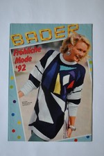 dünner BADER Versandhaus-Katalog / Prospekt "Fröhliche Mode 1992" 16 Seiten