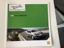 Prospekt Renault Clio & Clio Grandtour 03/2008 mit Preisliste