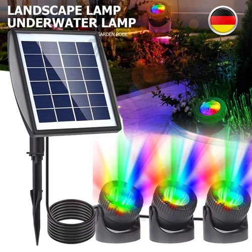 3in1 solar teichbeleuchtung - solar,