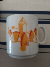 Tasse Becher Tee Kaffee mit Aufdruck Stars Messeturm Frankfurt 8 cm hoch