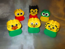 6x Lego Duplo  Hund Katze Bär