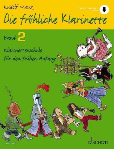 Die fröhliche klarinette band - klarinette,