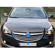 Chrom-Frontgrillabdeckung für Vauxhall (Opel) Insignia A 2014-2017 - 4-teilig...