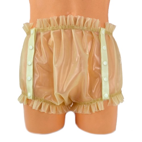 Latex windelhose mit - latex, knöpfen