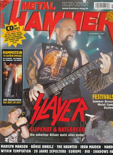 Metal hammer 11 2004 - ✪, #11/2004