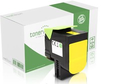 Toner kompatibel zu Lexmark CX-410-de CX410 CX410e CX510de CX510 80C2HY0 / 802HY