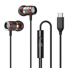 In-Ear USB-C Kopfhörer  Sport Headset BASS Für Samsung iPhone iPad Xiaomi Google
