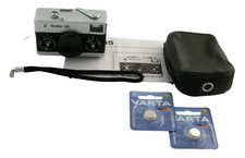 ROLLEI 35 Zeiss Tessar 3,5/40 classic serviced 1,5 Volt full set analog compact