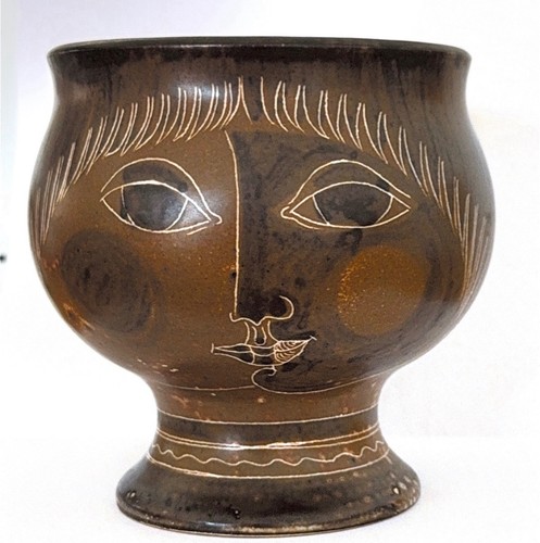 Rare thoms keramik face - face, vessel