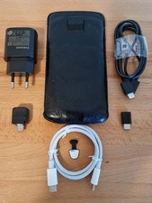 O. Samsung Ladegerät 25W + 2x Usb-c Kabel (1m +0,5 m) + Leder SP-HÜLLE + Bundle