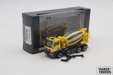 Herpa MAN TGS NN 41.520 Betonmischer blau/gelb Nr. 954501 1:87 /H17962