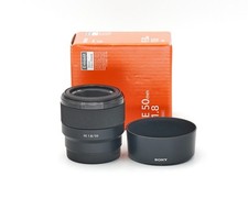 Sony FE 50mm 1.8 (SEL50F18) wie neu, Sony-Fachhändler #41684**