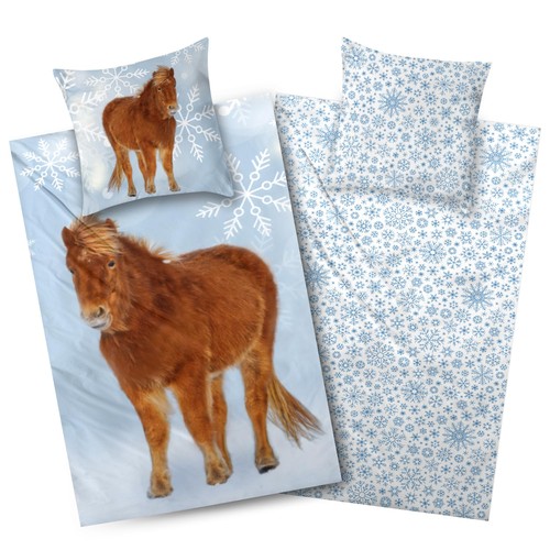 Biber bettwäsche 135x200 pony - biber,