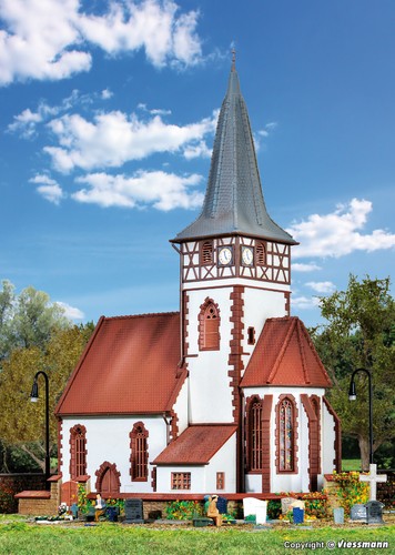 Kibri 39772 dorfkirche - kibri,