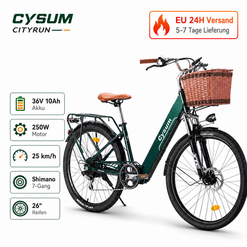 Cysum cityrun damen ebike - cysum,