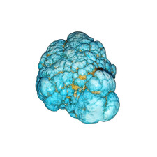 großer Türkis Nugget