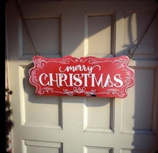 Dekorative Blechschild XMas