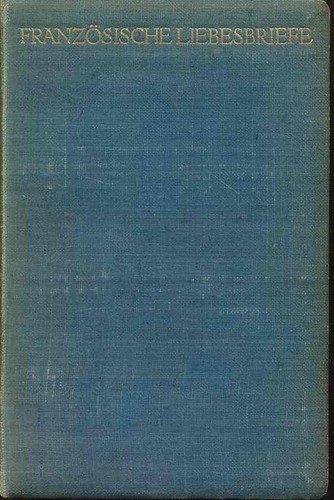 Französische liebesbriefe aus - französische,