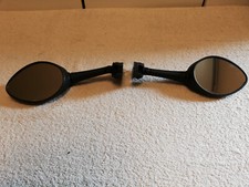 2 Motorradspiegel  E3 Prüfziffer,schwarz,neuw. Zustand