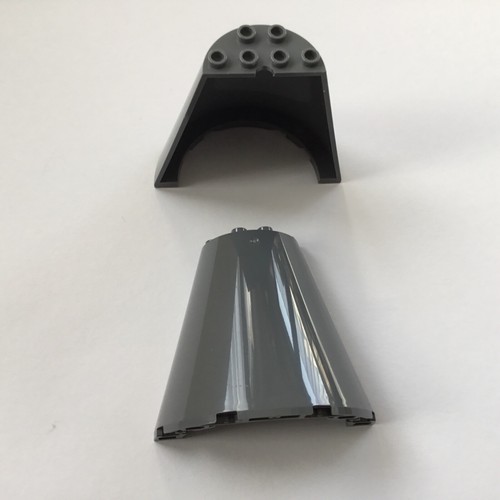 Lego kegel halb 8x4x6 rund - 2,