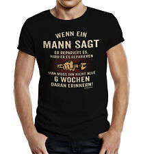 witzige Herren T-Shirts Wenn