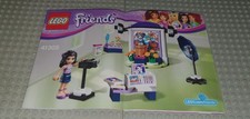 NUR Anleitung Bauanleitung Instruction für LEGO FRIENDS: Emmas Fotostudio 41305