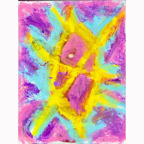 Original painting aceo - original,