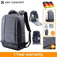 K&F Concept Kamerarucksack Fotorucksack wasserdicht für Canon Nikon Sony DSLR
